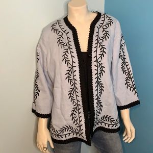 Linea by Louis Dell'Olio Cardigan Jacket Blazer